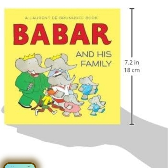 Babar & his family baby toddler board book by Laurent dr Brunhoff - Picture 7 of 9